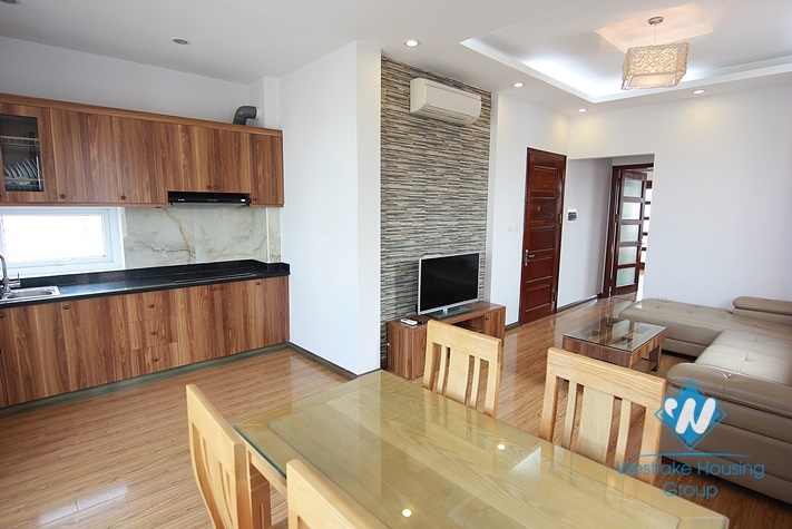 Penthouse apartment with huge balcony for rent in Tay Ho,Ha Noi